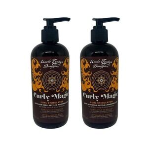 Uncle Funky's‎ Daughter Curly Magic Curl Stimulator Gel 12 oz Lot of 2 Hair Care